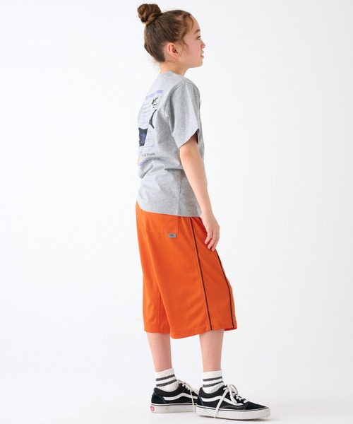 KRIFF MAYER Kid's Collection（クリフメイヤーキッズコレクション）の「バスパン 軽量ジャージ ハーフパンツ（その他パンツ・キッズ・ブラック/オリーブ/ベージュ/オレンジ/ネイビー/パープル・120/130/140/150/160/170）」の16枚目の写真