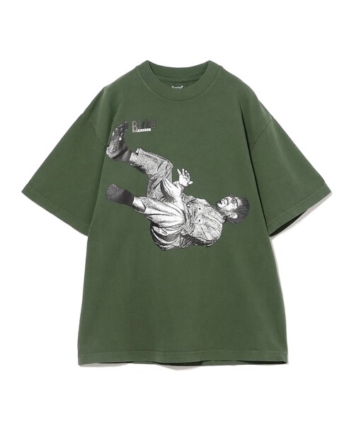 ビームスPrince コラボグリーン Tシャツ S 新品タグ付き 数量限定】旧モデル在庫処分セールを開催します！ ビームス