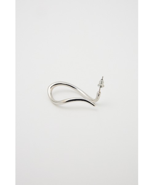 rienda（リエンダ）の「ニュアンスフープピアス（ピアス（両耳用）・レディース・ゴールド/シルバー・FREE）」の5枚目の写真