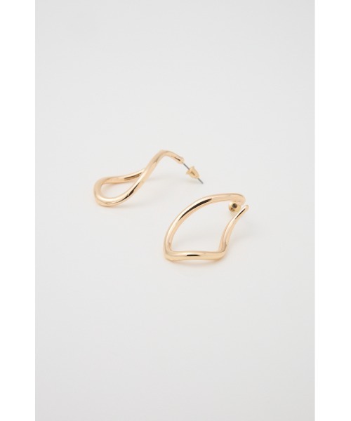 rienda（リエンダ）の「ニュアンスフープピアス（ピアス（両耳用）・レディース・ゴールド/シルバー・FREE）」の8枚目の写真