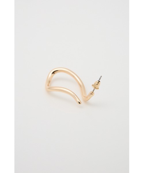 rienda（リエンダ）の「ニュアンスフープピアス（ピアス（両耳用）・レディース・ゴールド/シルバー・FREE）」の10枚目の写真