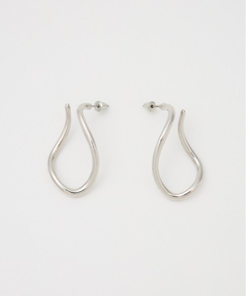 rienda（リエンダ）の「ニュアンスフープピアス（ピアス（両耳用）・レディース・ゴールド/シルバー・FREE）」の13枚目の写真