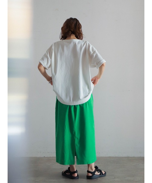 FIL DE FER(フィルデフェール)の「ダルメシアンPT 半袖TEE(Tシャツ/カットソー・レディース・ホワイト×ブルー/ホワイト×ピンク/ホワイト×イエロー・FREE)」の17枚目の写真