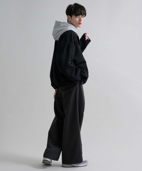 セール】2WAYツイードライクブルゾン（ブルゾン）｜epnok（エプノック