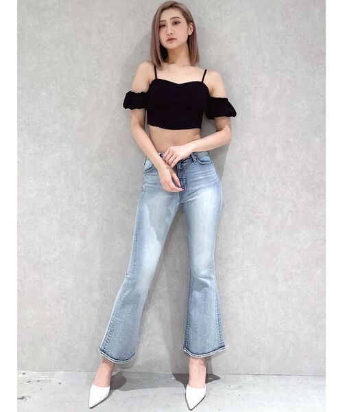 GYDA（ジェイダ）の「オフショルバルーンスリーブブラウス（シャツ/ブラウス・レディース・ブラック/その他1/オフホワイト・FREE）」の19枚目の写真