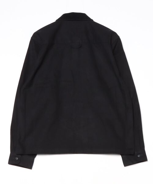 Jieda（ジエダ）の「KASHMIR COTTON ZIP SHIRT（ブルゾン・メンズ・ベージュ/ブラック・2/1）」の19枚目の写真