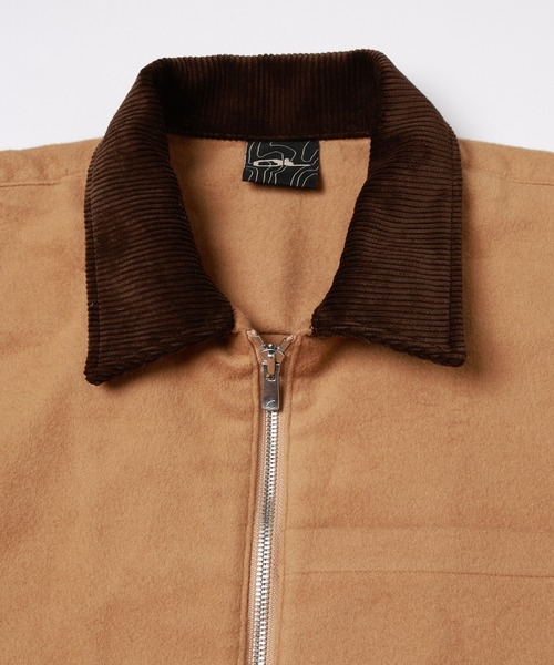 Jieda（ジエダ）の「KASHMIR COTTON ZIP SHIRT（ブルゾン・メンズ・ベージュ/ブラック・2/1）」の14枚目の写真