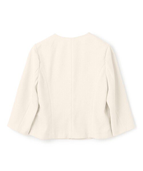 BRIGHT LUMINOUS 七分袖ジャケット（ノーカラージャケット）｜TOCCA