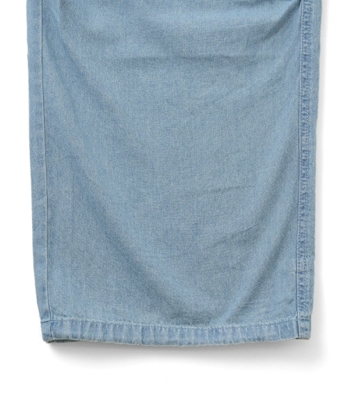 GLAZOS(グラソス)の「【大人向けサイズあり】ライトデニム・ワイドカーゴパンツ(デニムパンツ・キッズ・ライトブルー/ブラック/インディゴブルー・M/L/LL/S)」の16枚目の写真