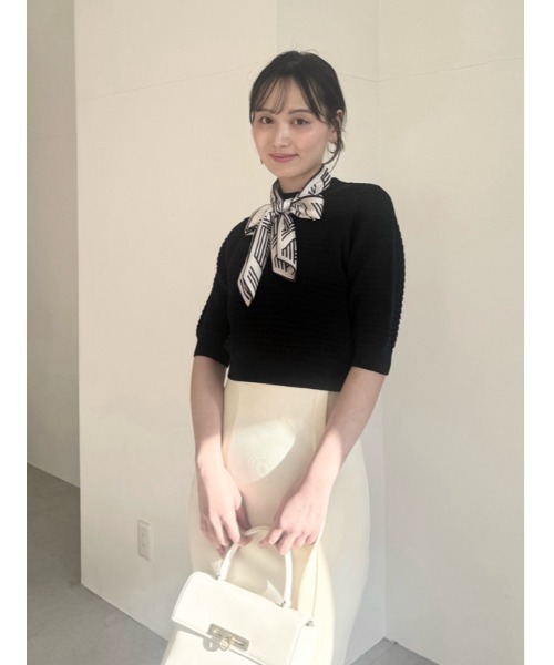 SNIDEL(スナイデル)の「シンプルタイトスカート(スカート・レディース・アイボリー/ライトブルー/ブラック・0/1)」の22枚目の写真