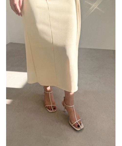 SNIDEL(スナイデル)の「シンプルタイトスカート(スカート・レディース・アイボリー/ライトブルー/ブラック・0/1)」の21枚目の写真