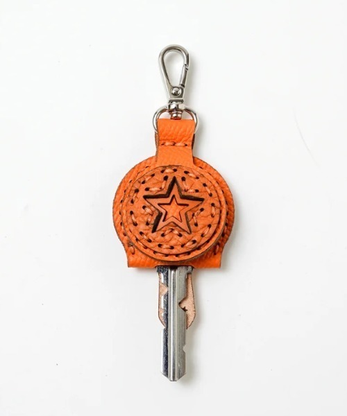 ITTI(イッチ)の「ITTI/イッチ/Art by ojagadesign "NUNKI" / DIPLO FJORD/ITTI-GOODS-075-ogaja-DF(キーケース/キーアクセサリー・メンズ・ブラック/グレー/オレンジ・F)」の9枚目の写真