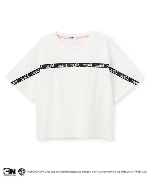 カール X-girl（エックスガール）の「PIGMENT DYED WAFFLE HALF ZIP TOP