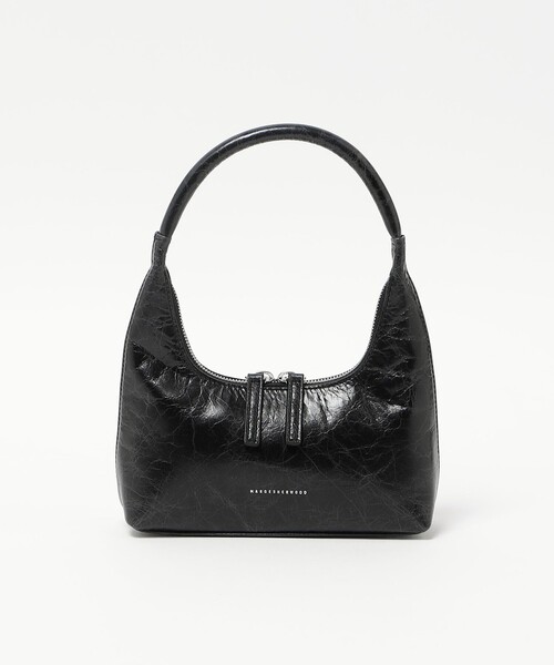 【MARGE SHERWOOD】 HOBO LARGE ★送料関税込み★ Margesherwood ] / ☆ HOBO SHOULDER / washed black (MARGE