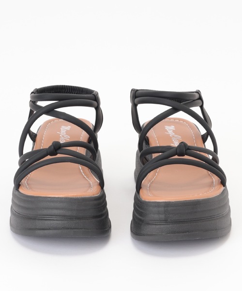 『極美品』ENFOLD レザーアンクルストラップ厚底サンダル 楽天市場】サンダル レディース 厚底 サボサンダル アンクル