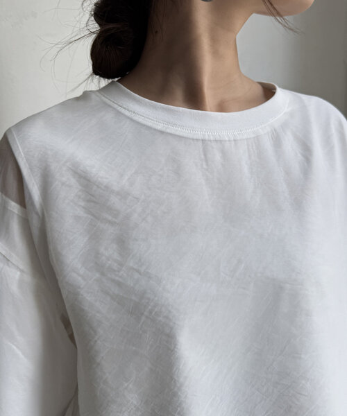 完売商品※DouDou リバーシブルカットソー セール】【WEB限定】リバーシブルカットソー（Tシャツ