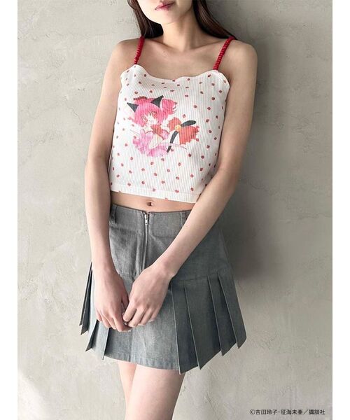 miu miu ミュウミュウ 鍵編みキャミソール miu miu ミュウミュウ 鍵編みキャミソール