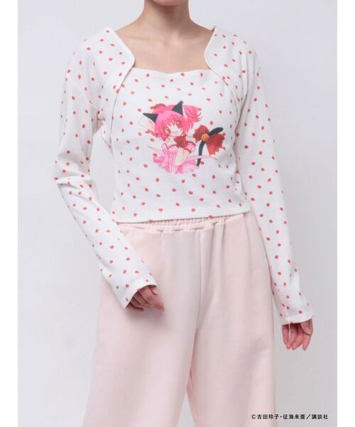 セール】【東京ミュウミュウコラボ】ミュウイチゴSET TOPS