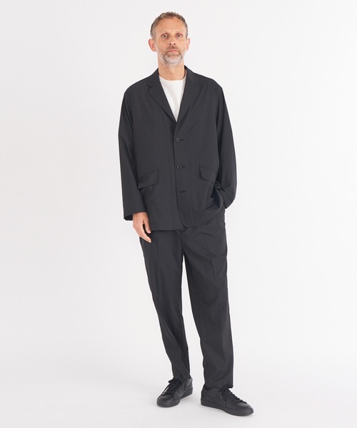 ホワイトマウンテニアリング GLEN CHECK BELTED PANTS