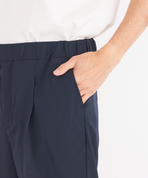 WHITE MOUNTAINEERING(ホワイトマウンテニアリング)の「【White Mountaineering / ホワイトマウンテニアリング】1 TUCK BELTED PANTS/セットアップ対応(スラックス・メンズ・ブラック/ネイビー・0/1/2)」の9枚目の写真