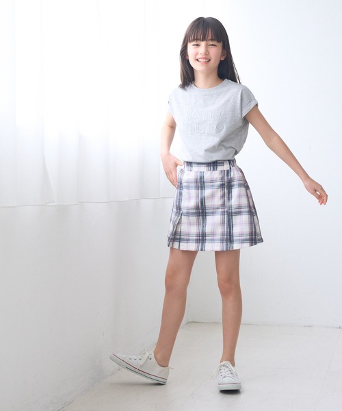 coca(coca)(コカ)の「キッズ ボックスプリーツスカパン(その他パンツ・キッズ・チャコール/A・120/130/140/150)」の10枚目の写真