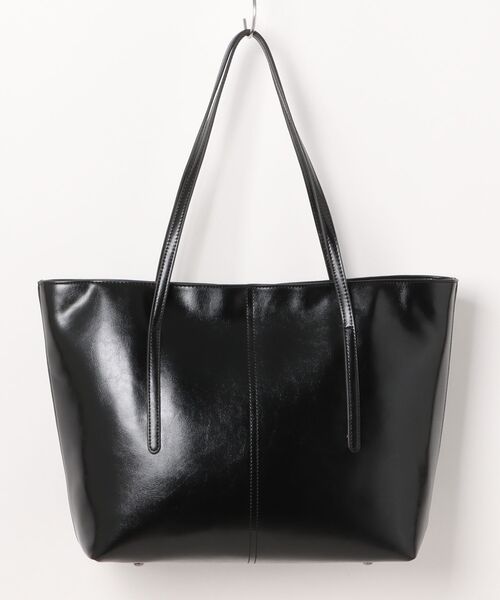 NiiNa(ニーナ)の「【 NiiNa / ニーナ 】高品質牛革 シンプル トートバッグ(トートバッグ・レディース・ブラック/ブラウン/ダークブラウン/レッド・FREE)」の18枚目の写真