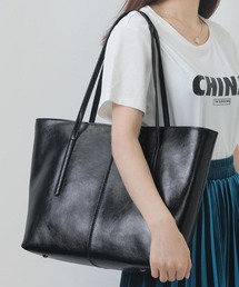 NiiNa | 【 NiiNa / ニーナ 】高品質牛革 シンプル トートバッグ(トートバッグ)