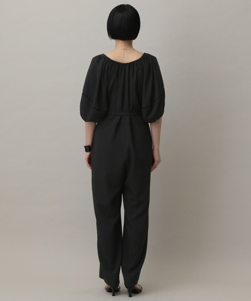 A part by(アパートバイ)の「リネンライク2WAYサロペット(サロペット/オーバーオール・レディース・ブラック/ベージュ・FREE)」の11枚目の写真