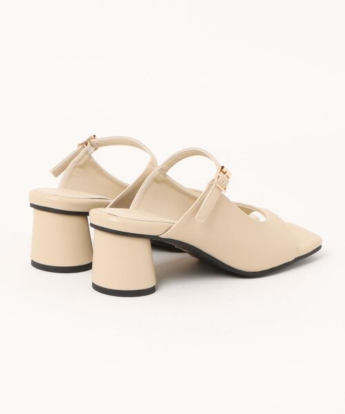 Doux archives（ドゥアルシーヴ）の「【JETEE】ストラップミュール（サンダル・レディース・ベージュ/ブラック・24.5/23.5）」の19枚目の写真