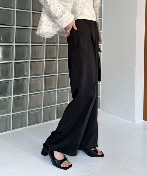 Doux archives（ドゥアルシーヴ）の「【JETEE】ストラップミュール（サンダル・レディース・ベージュ/ブラック・24.5/23.5）」の9枚目の写真