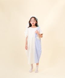 切替えドルマンワンピース