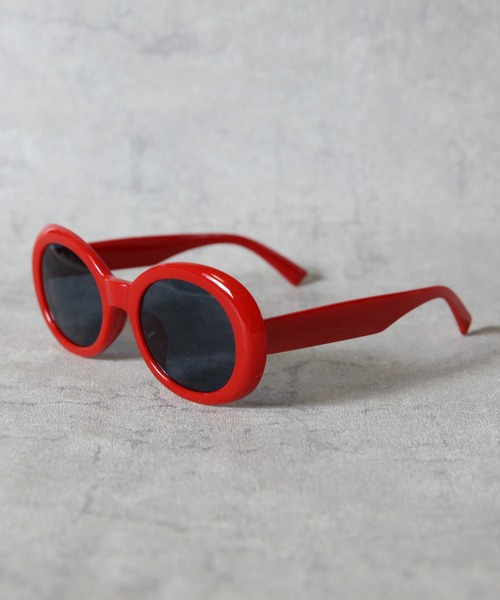 8(eight)(エイト)の「オーバルサングラス(サングラス・メンズ・ホワイト系その他2/ブラック系その他/ブラック系その他2/ホワイト系その他/レッド系その他・FREE)」の2枚目の写真