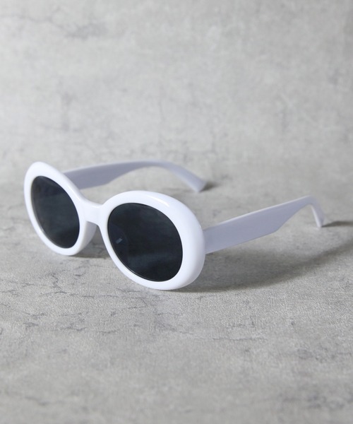 8(eight)(エイト)の「オーバルサングラス(サングラス・メンズ・ホワイト系その他2/ブラック系その他/ブラック系その他2/ホワイト系その他/レッド系その他・FREE)」の4枚目の写真