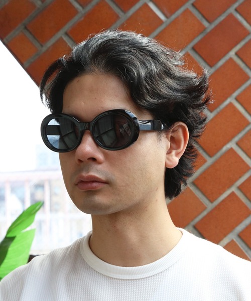 8(eight)(エイト)の「オーバルサングラス(サングラス・メンズ・ホワイト系その他2/ブラック系その他/ブラック系その他2/ホワイト系その他/レッド系その他・FREE)」の13枚目の写真