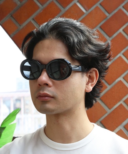 8(eight)(エイト)の「オーバルサングラス(サングラス・メンズ・ホワイト系その他2/ブラック系その他/ブラック系その他2/ホワイト系その他/レッド系その他・FREE)」の14枚目の写真