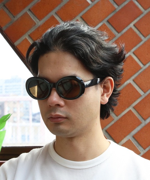 8(eight)(エイト)の「オーバルサングラス(サングラス・メンズ・ホワイト系その他2/ブラック系その他/ブラック系その他2/ホワイト系その他/レッド系その他・FREE)」の16枚目の写真