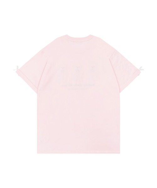Honey Cinnamon(ハニーシナモン)の「Honey Bear アップリケTシャツ(Tシャツ/カットソー・レディース・ホワイト/サックスブルー/ピンク・FREE)」の13枚目の写真