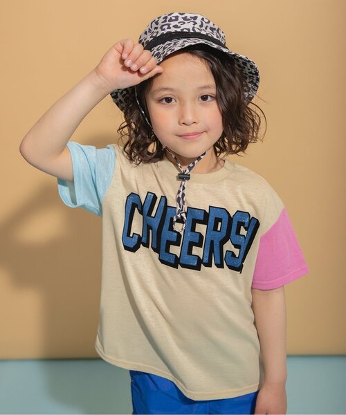 BREEZE（ブリーズ）の「【速乾/ジュニア対応】アクティブ半袖Tシャツ（Tシャツ/カットソー・キッズ・グリーン/レインボー/ピンク/サックスブルー/オフホワイト/ブラック・130/140/150/90/100/110/120/80）」の6枚目の写真