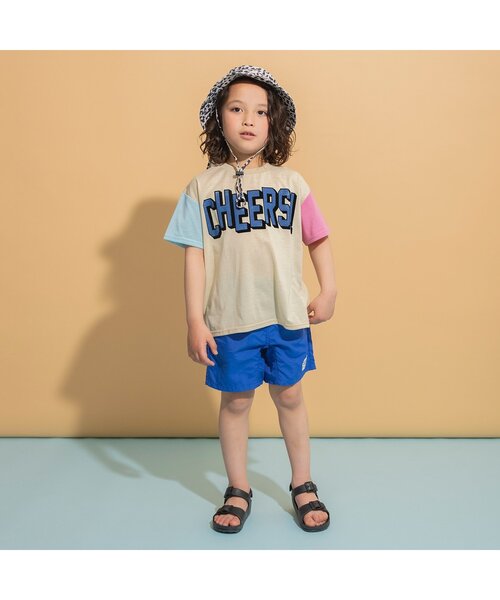 BREEZE（ブリーズ）の「【速乾/ジュニア対応】アクティブ半袖Tシャツ（Tシャツ/カットソー・キッズ・グリーン/レインボー/ピンク/サックスブルー/オフホワイト/ブラック・130/140/150/90/100/110/120/80）」の11枚目の写真