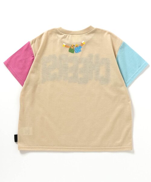 BREEZE(ブリーズ)の「【速乾/ジュニア対応】アクティブ半袖Tシャツ(Tシャツ/カットソー・キッズ・グリーン/レインボー/ピンク/サックスブルー/オフホワイト/ブラック・130/140/150/90/100/110/120/80)」の9枚目の写真