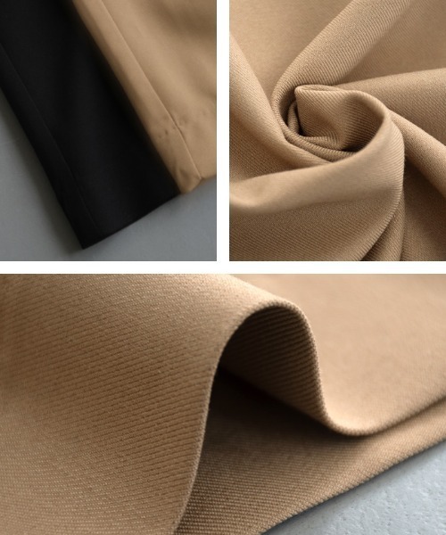 aquagarage（アクアガレージ）の「ショートスリーブジャケット（テーラードジャケット・レディース・ベージュ/ブラック・FREE）」の11枚目の写真