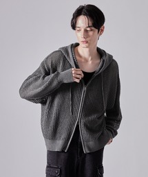 メンズのパーカー（グレー/灰色系・ジップアップ）ファッション通販
