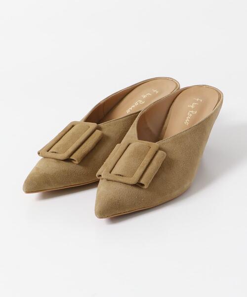 F by ROSSO(エフバイロッソ)の「F by ROSSO バックルデザインミュール(サンダル・レディース・キャメル/ネイビー・37/38)」の14枚目の写真