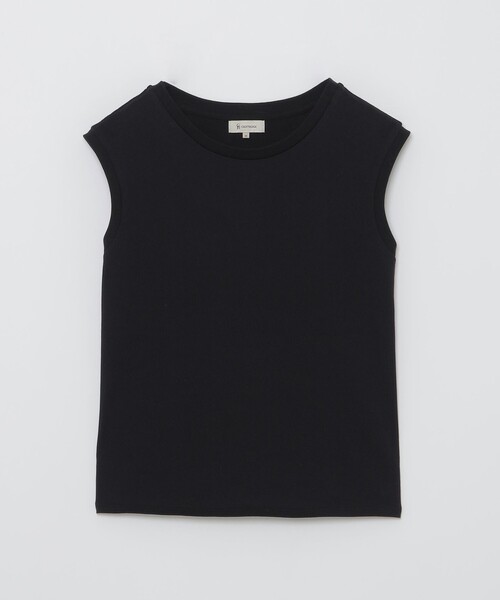 CB CRESTBRIDGE（シービークレストブリッジ）の「キャミコンビブラウス（Tシャツ/カットソー・レディース・ブラック/ダークネイビー・M）」の5枚目の写真