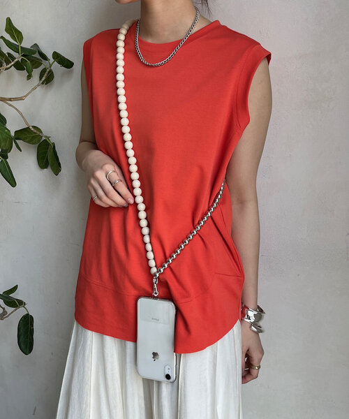 DouDou（ドゥドゥ）の「【WEB限定】スマホストラップショルダー（その他小物・レディース・シルバー/ゴールド/オフホワイト・FREE）」の14枚目の写真