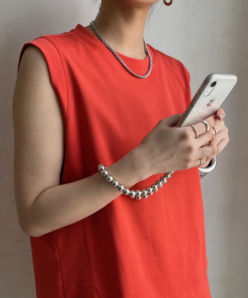 DouDou（ドゥドゥ）の「【WEB限定】スマホストラップショルダー（その他小物・レディース・シルバー/ゴールド/オフホワイト・FREE）」の17枚目の写真