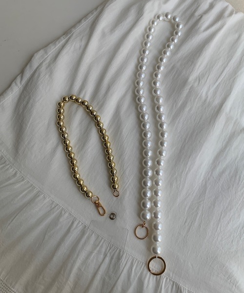 DouDou（ドゥドゥ）の「【WEB限定】スマホストラップショルダー（その他小物・レディース・シルバー/ゴールド/オフホワイト・FREE）」の11枚目の写真