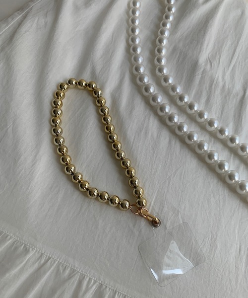 DouDou（ドゥドゥ）の「【WEB限定】スマホストラップショルダー（その他小物・レディース・シルバー/ゴールド/オフホワイト・FREE）」の12枚目の写真