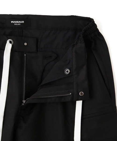 1piu1uguale3 RELAX（ウノピュウノウグァーレトレリラックス）の「【EC限定】1PIU1UGUALE3 RELAX/ウノピゥウノウグァーレトレ リラックス/BRIGHT STRETCH　SLIM CARGO PANTS（カーゴパンツ・メンズ・カーキ/ブラック・MEDIUM/SMALL/XX-LARGE/X-LARGE/LARGE）」の9枚目の写真