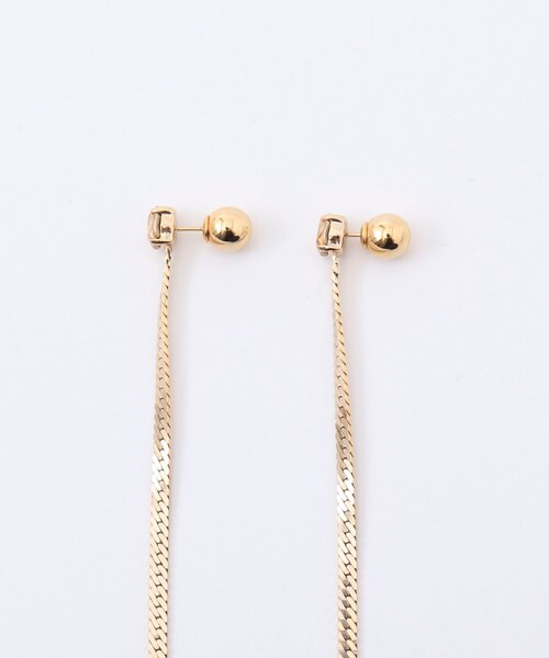 grace grace (グラスグラス)の「【grace grace/グラスグラス】【PR林☆別注アイテム】ビジューロングピアス(ピアス(両耳用)・レディース・ゴールド・P)」の13枚目の写真